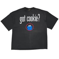 SESAME STREET COOKIE MONSTER got cookie ? CHANGES XL 4575