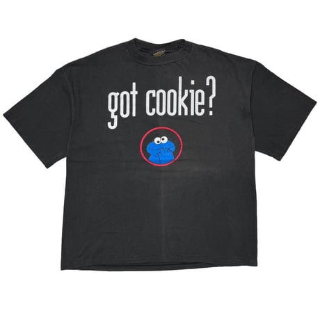 SESAME STREET COOKIE MONSTER got cookie ? CHANGES XL 4575