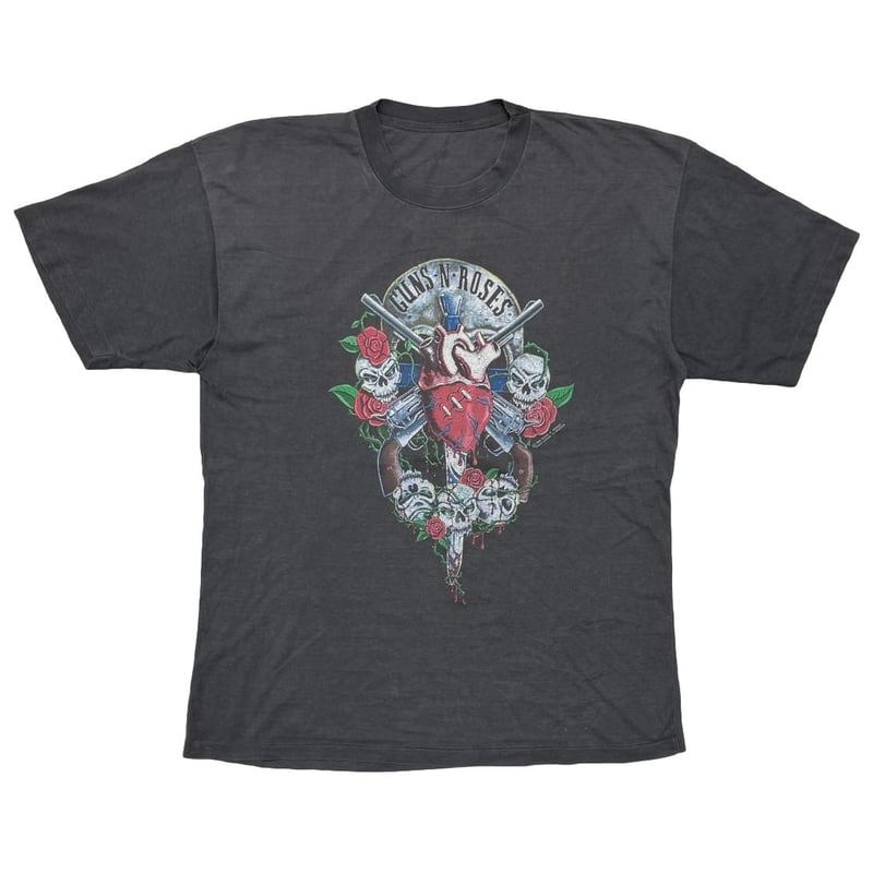 GUNS N' ROSES SKULL HEART GUN G N'R FITS XL 130