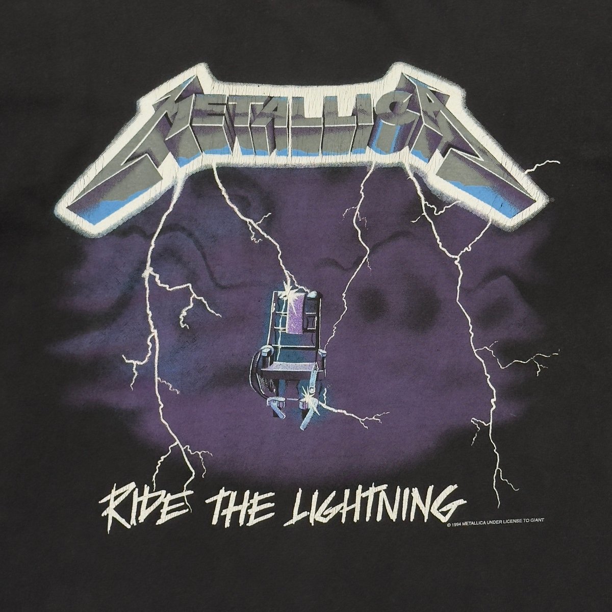 METALLICA RIDE THE LIGHTNING GIANT LARGE 6010 |