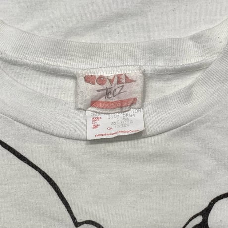 PEANUTS ALL MEMBER TEE WHITE NOVEL TEEZ 2XL 5596