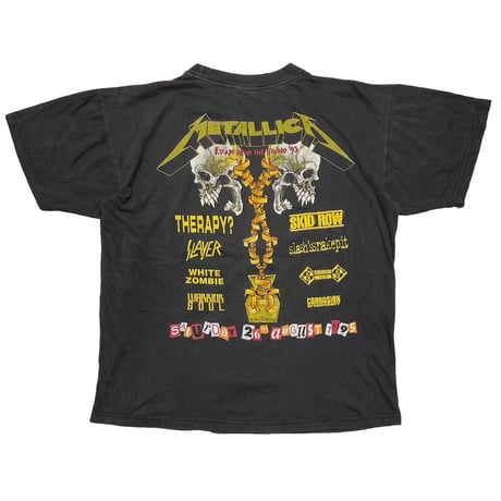 METALLICA PUSHEAD DONINGTON 1995 EURO LARGE 6384