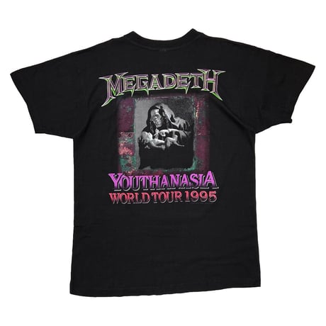 MEGADETH YOUTHANASIA WORLD TOUR 1995 EURO LARGE 2960