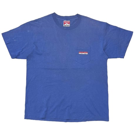 Marlboro UNLIMITED COYOTE POCKET TEE BLUE FITS XL 8929