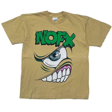 NOFX MONS TOUR 94 TAN SCREEN STARS LARGE 7467
