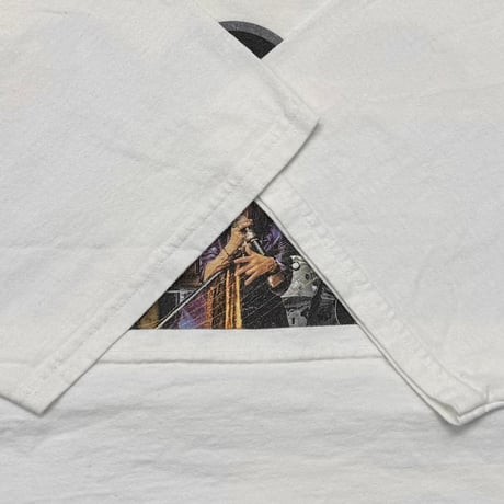 AEROSMITH JUST PUSH PLAY WORLD TOUR 2001 WHITE M&O XL 4362