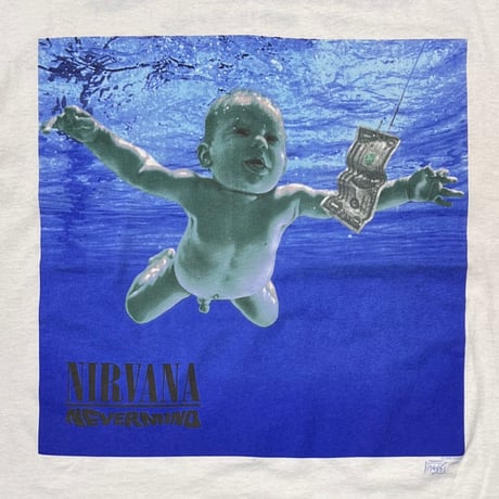 NIRVANA NEVERMIND BACKSTAGE PASS Hanes XL 3959