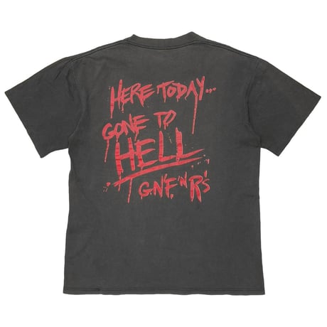 GUNS N' ROSES DEAD! HERE TODAY ...GONE TO HELL FITS LARGE 7049