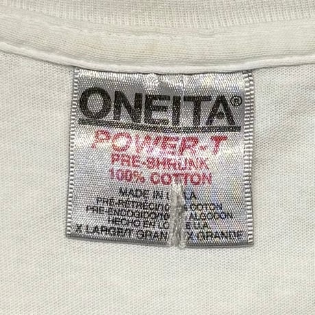 AEROSMITH 1994 WORLD TOUR ROCKS AMERICA WHITE ONEITA XL 4150
