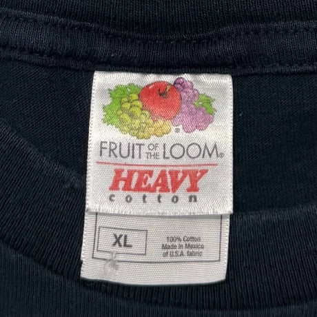 OLD&VINTAGE GUN SHOT SMILE FRUIT OF THE LOOM XL 2143
