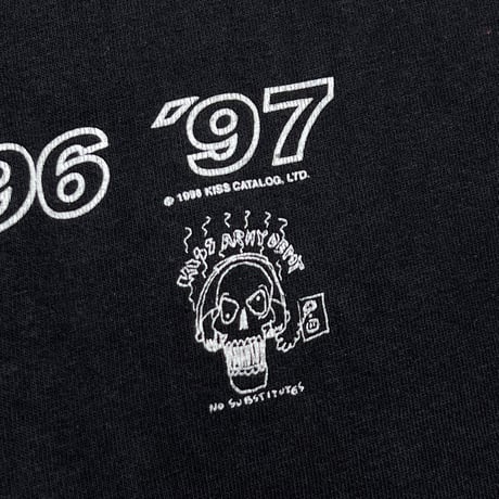 KISS ALIVE WORLDWIDE TOUR '96 '97 4FACES CHRONIES MEDIUM 3340