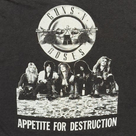GUNS N' ROSES 1988 APPETITE FOR DESTRUCTION BOOTLEG FITS LARGE 7653