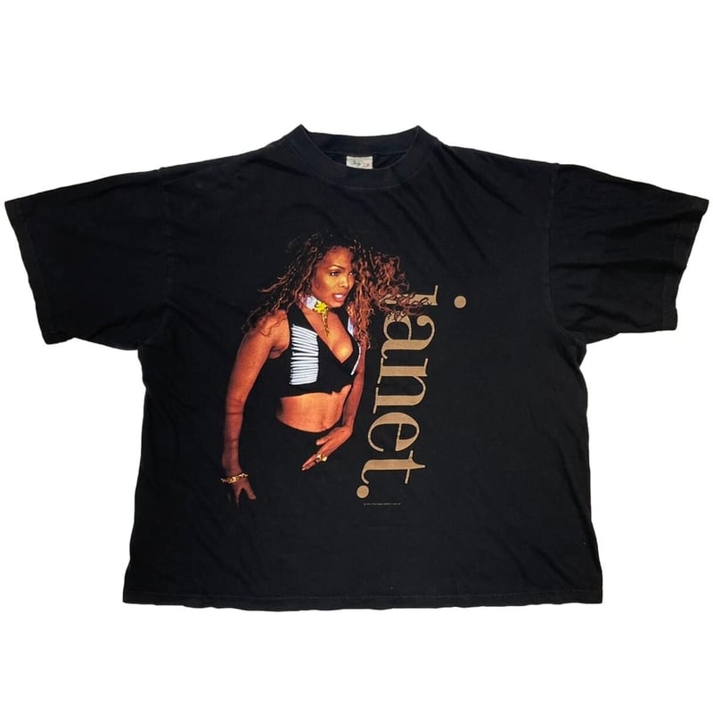 JANET JACKSON 1993-1994 WORLD TOUR TEE COTTON R