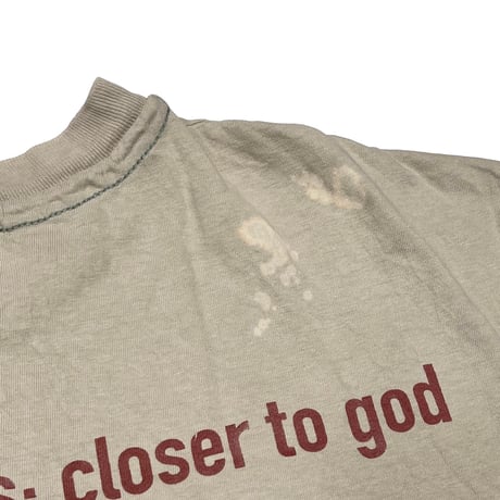 NINE INCH NAILS HALO NINE CLOSER TO GOD SAGE GREEN HANES XL 2596