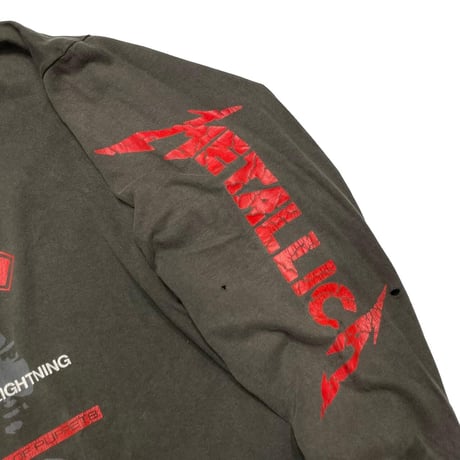 METALLICA VARIOUS ALBUM COLLAGE LS BOOTLEG FITS XL 8896