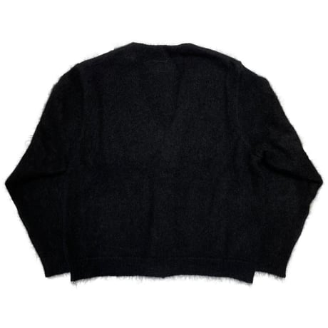 greatLAnd POLLYMAN MOHAIR CARDIGAN BLACK