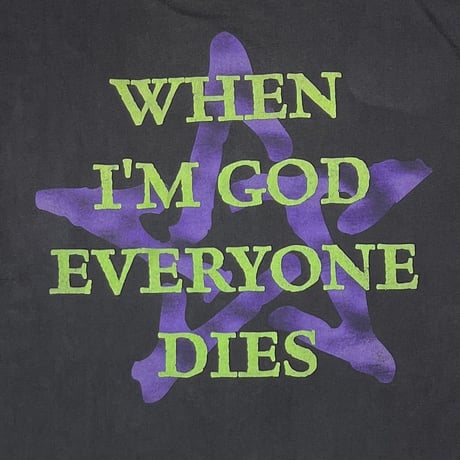 MARILYN MANSON WHEN I'M GOD EVERYONE DIES LS EURO XL 0049