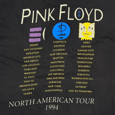 PINK FLOYD DIVISION BELL NORTH AMERICAN TOUR 1994 BROCKUM XL 3494