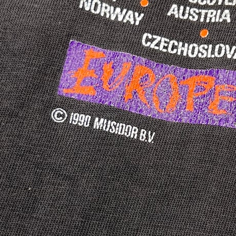 ROLLING STONES URBAN JUNGLE EUROPE 1991 EURO FITS XL 0575