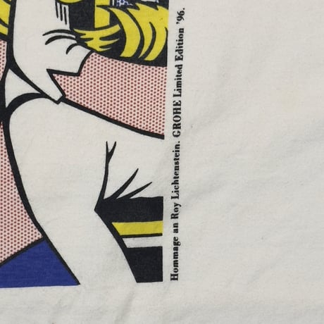 OLD & VINTAGE 1996 Hommage an ROY LICHTENSTEIN M-MAYBE by GROHE WHITE XXL 1519