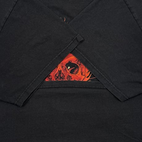 METALLICA PUSHEAD REBEL YIN YANG SKULL FITS XL 0208