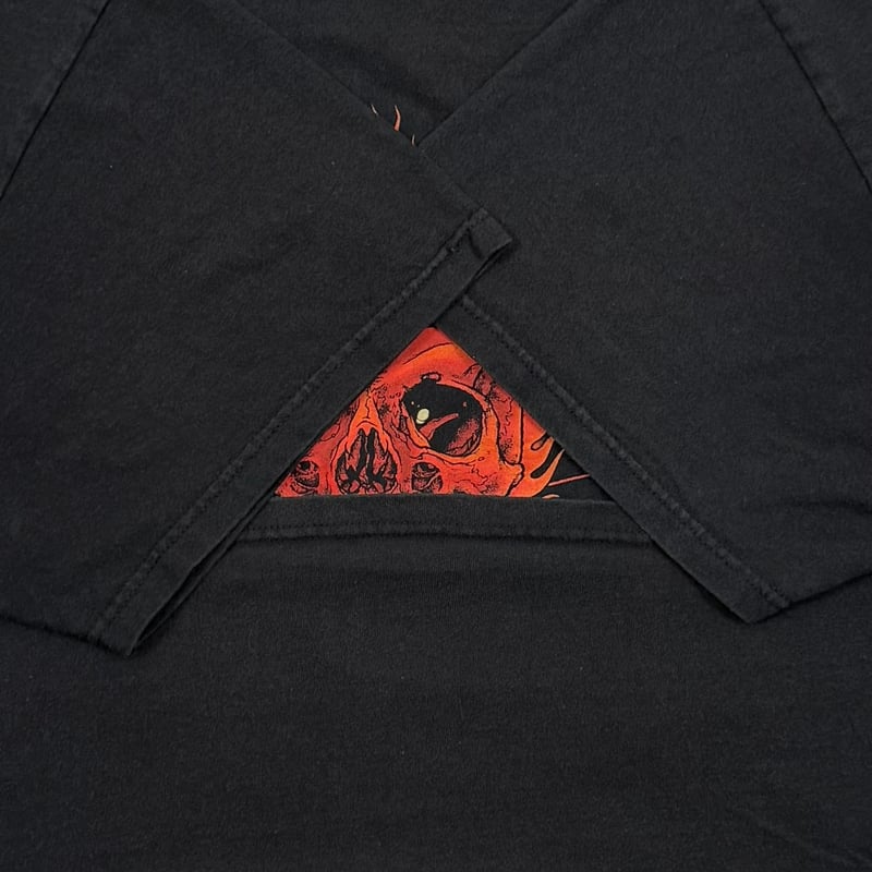 METALLICA PUSHEAD REBEL YIN YANG SKULL FITS XL