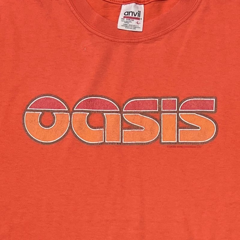 oasis standing on the shoulder of giants ORANGE