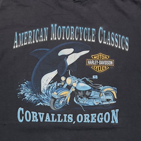 HARLEY DAVIDSON PROUD RIDERS 1995 KILLER WHALE XXL 5067