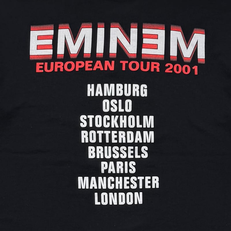 EMINEM JASON EUROPEAN TOUR 2001 SCREEN STARS LA
