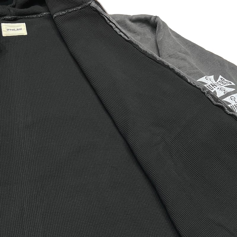 greatLAnd ORIGINAL CLUNKERS ZIP HOODIE / DOUBLE greatLAnd ORIGINAL CLUNKERS ZIP HOODIE / DOUBLE