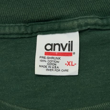 NASA YELLOW TEXT LOGO GREEN ANVIL XL 9820