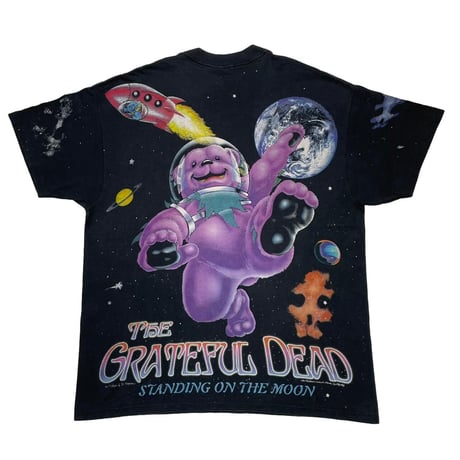 GRATEFUL DEAD 1995 LIQUID BLUE STANDING ON THE MOON OVP TEE DELTA XL 0009