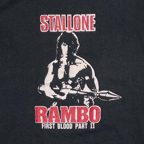 RAMBO FIRST BLOOD PART 2 STALLONE STANDING SLEEVELESS TENNESSEE RIVER XL 4812