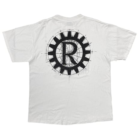 RAGE AGAINST 1997 THE MACHINE NUNS & GUNS WHITE TULTEX LARGE 3215