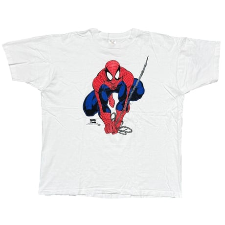 MARVEL COMICS 1994 SPIDER-MAN WHITE FRUIT OF THE LOOM XXL 7011
