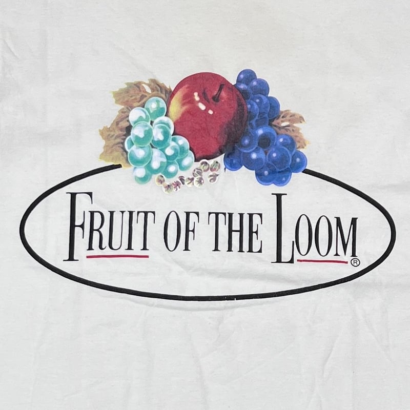 FRUIT OF THE LOOM LOGO WHITE XL 7290 | greatLAn