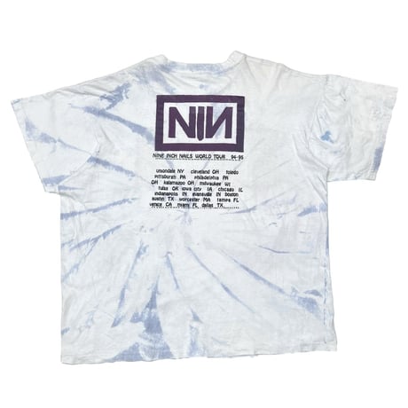 NINE INCH NAILS WORLD TOUR 94-95 BOOTLEG TIEDYE XL 5692