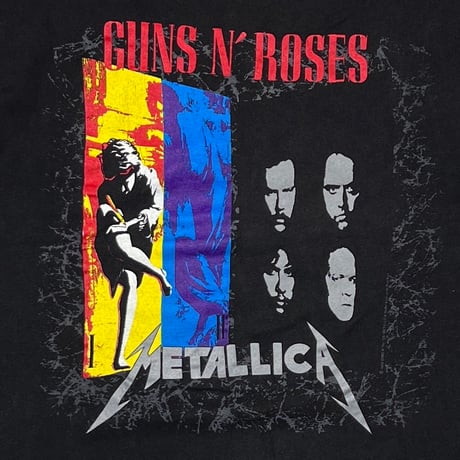 METALLICA x GUNS N' ROSES 1992 TOUR BROCKUM LARGE 7713