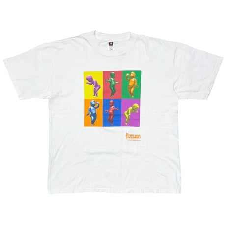 OLD & VINTAGE KINETIX THE DANCING BABY Andy Warhol PARODY WHITE XL 4922