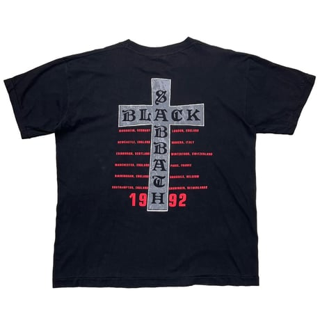 BLACK SABBATH 1992 RED DEVIL EURO XL 9938
