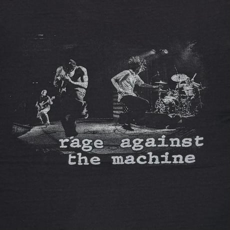RAGE AGAINST THE MACHINE FRONT R LOGO BACK MEMBER PORTRAIT GIANT LARGE 2009