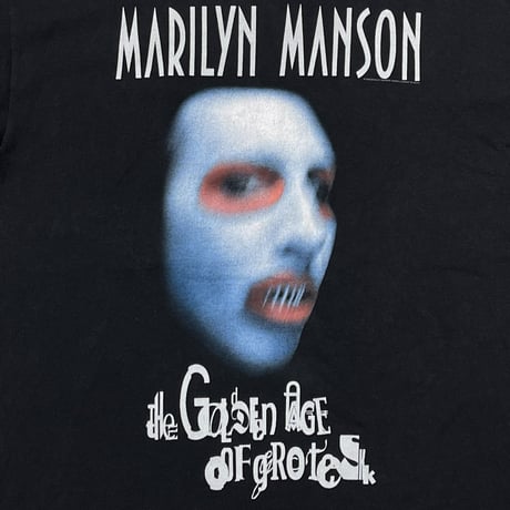 MARILYN MANSON 2003 THE GOLDEN AGE OF GROTESQUE FRUIT OF THE LOOM XL 6579