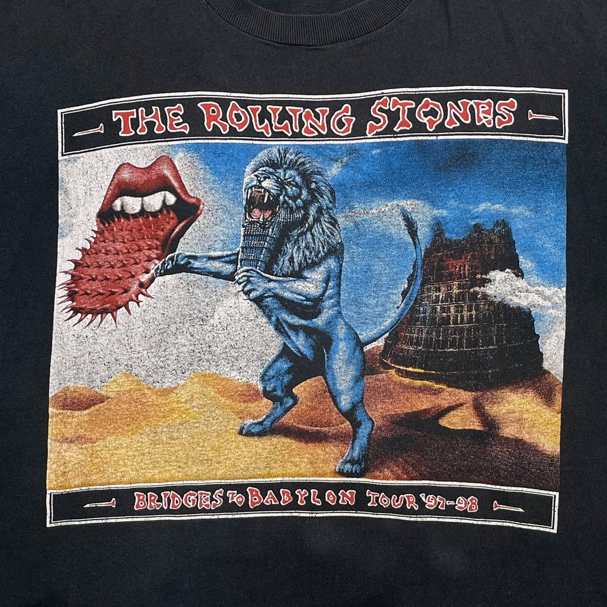 ROLLING STONES BRIDGES TO BABYLON TOUR 1997 BOO