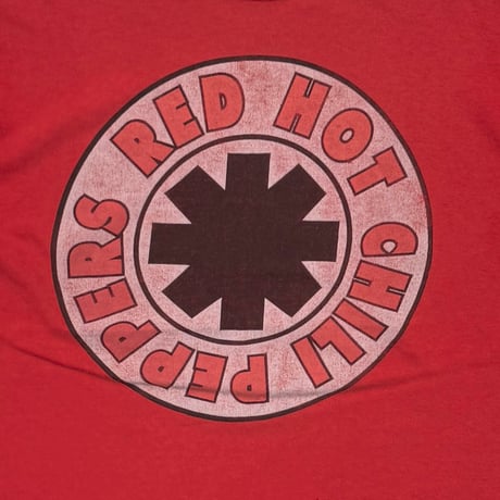 RED HOT CHILI PEPPERS 2003 TOUR RED FITS LARGE 8913