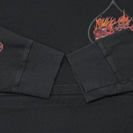 HARLEY DAVIDSON FLAMING DICE SLEEVE CARD LAS VEGAS LS XL 3298
