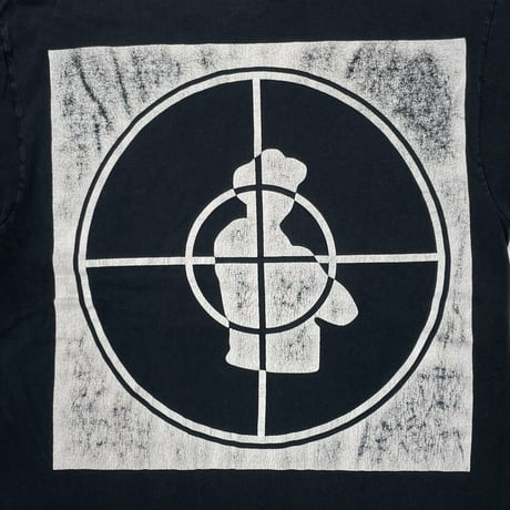 PUBLIC ENEMY HUGE TARGET LOGO DOUBLESIDE FRUIT OF THE LOOM LARGE 1396