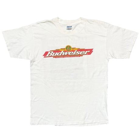 Budweiser 1998 WANTED LOUIE THE LIZARD WHITE GILDAN LARGE 5872