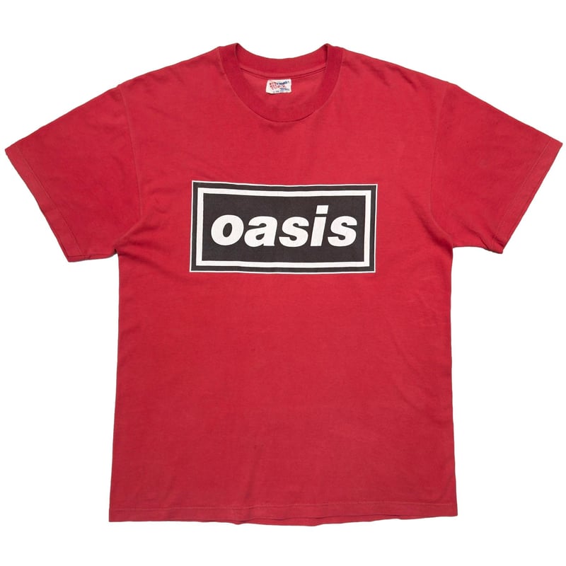 OASIS BOX LOGO RED HANES LARGE 3005 | greatLAnd