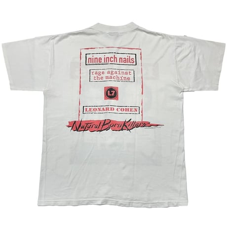 NATURAL BORN KILLERS BLOOD LUST MOVIE PROMO WHITE GINAT XL 5844