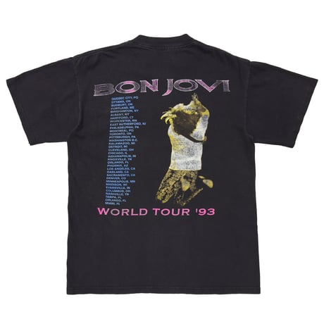 BON JOVI KEEP THE FAITH WORLD TOUR 1993 FITS LARGE 0633